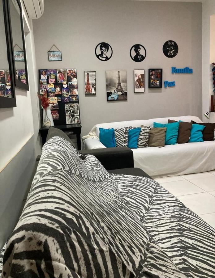 Em Copacabana Apartamento Mobiliado No Posto 6 ริโอเดจาเนโร ภายนอก รูปภาพ